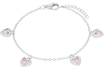 Prinzessin Lillifee Silber Mädchen Kinder Armschmuck, Silber, Kommt in Schmuck Geschenk Box