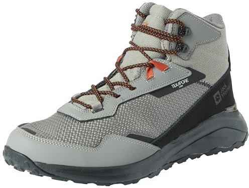 Jack Wolfskin Herren DROMOVENTURE Texapore MID M Sneaker, Smokey Grey, 45 EU