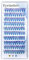 Brauenstifte & -puder Farbige Wimperncluster, lockige Wimpern, rosa, blaue Farben, Wimpern, natürliche Wispy-Wimpernpackung mit gemischter Länge, weiche falsche Wimpern Glitzer Wimpern (C, One Size)