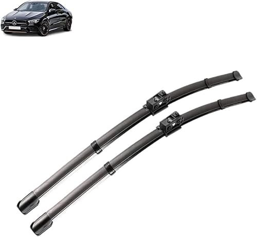 Escobillas limpiaparabrisas Delanteras para Mercedes Benz Clase CLA C118 W118 2019-2023 - Kit de Alto Rendimiento, Visibilidad Superior en Carretera, fácil instalación, Hojas Planas