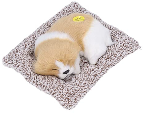 Pug Animal de Peluche, Perrito Falso Snuggle Puppy Interactive Plush Pets Electronic Pets Dog Adorable Sleeping Puppy Children Toys Decoraciones para Niños Niñas (#1)