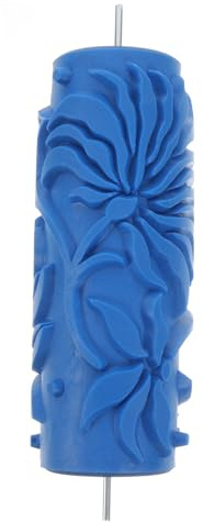 Alipis Rodillo de Textura de Caucho de 5 Pulgadas para Pintar Paredes Rodillo Estampado Reutilizable para Decoración de Paredes Multifuncional para Bricolaje y Paneles de Yeso