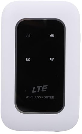 Generic Router WiFi 4G LTE, Hotspot WiFi con Slot per Scheda SIM per Viaggi, Supporta più Bande LTE, Connetti Fino a 8 Dispositivi, Velocità 150Mbps, Crittografia WPA2, Batteria 2300mAh