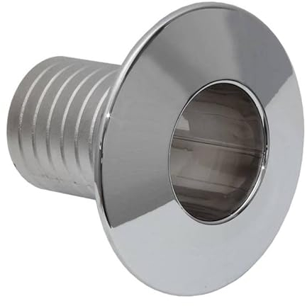 Schubrosette verchromt für Wohnungs-Wasserzähler Koax