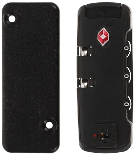 Baluue Kofferschloss Tsa007 Passwortschloss Reißverschluss Koffertasche Festes Zollschloss Gepäckkoffer Kofferraum Sicherheitsschloss