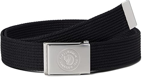 Fjällräven Unisex 1960 Logo Gürtel, Black, One Size