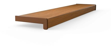 Seiletech.de FENSTERBANK PVC | 25 cm x 140 cm | Winchester | Fensterbrett | für den Innenbereich | Innenfensterbank | Innen | Meterware | Wohnzimmer | Deko | Kunststoff