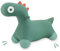 Quut Hoppi Dino Springen – Aufblasbares Gartenspielzeug für Kinder – Robustes Spielzeug für Draußen und Drinnen ab 18 Monaten (Grün Garten) – Inklusive Pumpe