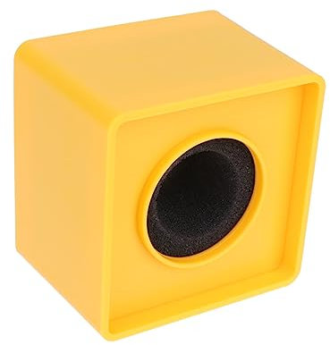 JOINPAYA Abs Yellow Mic Logo Stand for Professional Interview Reporters