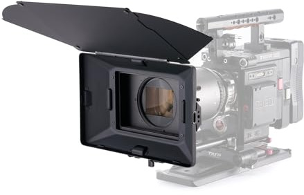 TILTA Mirage Pro Matte Box Basic Kit, cadre de filtre 10,2 x 14,4 cm pour appareils photo reflex numériques sans miroir, pare-soleil d'objectif avec bague d'adaptation d'objectif 82/77/72/67 mm MB-T17