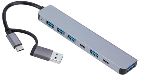 TypeC Hub Adattatore USB Dock di Ricarica USB Splitter Adattatore di Ricarica Per Laptop E Tablet Dispositivi Multipli