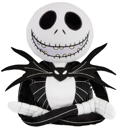Hallmark The Nightmare Before Christmas Tree Topper, Jack Skellington, Christmas Ornament, Tree Decoration, Black, White