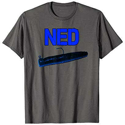 NED Rig Bass Angelvorrichtungen Top Angelbekleidung T-Shirt