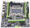 Cuifati Placa Base para Computadora X99, Placa Base LGA 2011 V3 V4Gaming, 128G DDR3/DDR4 Mob con SATA3.0/2.0, NVME M.2, PCI - E X16/X1 Tarjeta LAN Gigabit con Ranura para Gráficos
