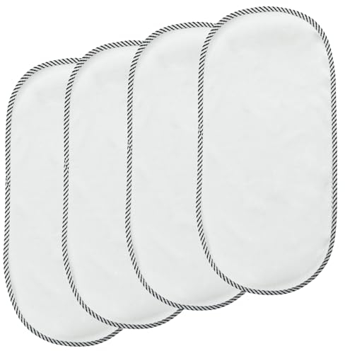 Pandaear 4er Pack wasserdichte Tragbare Wickelunterlagen Unterwegs, Waschbare Wickelunterlage Baby Diaper Changing Mat - 60 X 30 cm