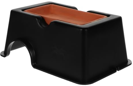 BESPORTBLE Haustierhöhle Schlangengecko-versteck Versorgung Mit Reptilienverstecken Versteck Höhle Schlangenhaut Schildkrötenhaut Höhle Reptilien-fluchtversteck Reptilien-fluchthöhle Plastik