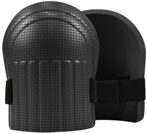 Genouillère de Jardinage Femme Homme en Mousse Eva, Genouillere Travaux Carrelage, Protège-genoux Jardin avec Sangles Réglables, Protecteur de Genoux pour Jardinage, Nettoyage des Sols, Construction