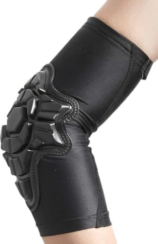 Stylebest Protège-Coudes pour Enfants, Support Anti-Chute et Anti-Collision pour Le Patinage, Le Cyclisme, équipement Souple Noir, 2 Unités pour Enfants (Une Paire de coudières coussinées YM Pure