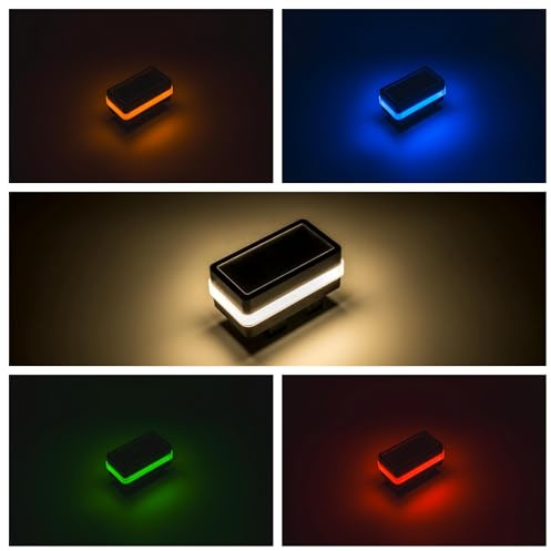 LED Solar-Pfostenkappe KAPPA (Blau)