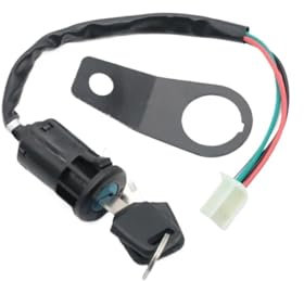 Interruptor Encendido Moto Llave Interruptor Bloqueo Ignición Arranque Universal Para Motocicleta Con Soporte Para Mayoría 50cc 70cc 90cc 110cc 150cc 250cc Para Kazuma Cerradura De Encendido