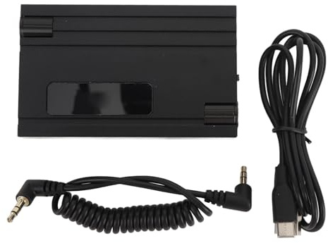 Dasrtnilm HIFI Headphone Amplifier, Portable Headphone Amp with Bass Volume Adjust, 16 to 600Ω Impedance Range, Aluminum Alloy Body for Phone Tablet PC, Includes USB Charging Cable and Sound