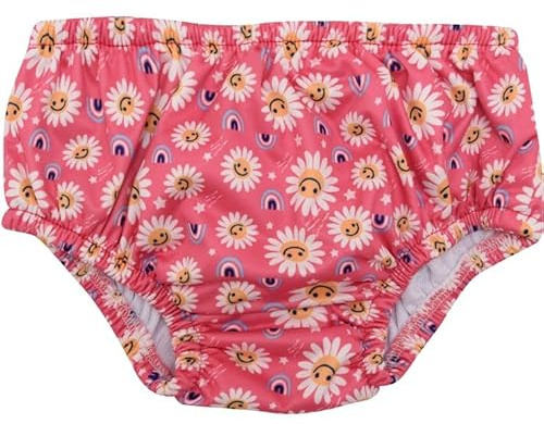 Ellepi costume neonato mare piscina contenitivo (Marghe rosa, 3-9 mesi)