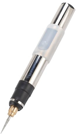 Oumefar Penna per Incisione Elettrica USB Ricaricabile Strumento Cordless 5000 25000 Giri/min 3 velocità Regolabile per Incisione Smerigliatura Lucidatura Lega di Alluminio 16 X 1