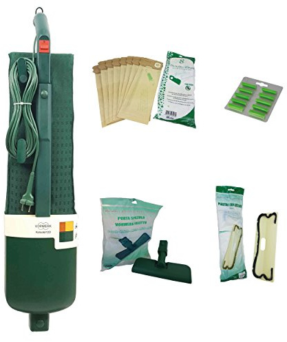 Vorwerk Folletto Aspirapolvere Vk120 Rigenerato Spazzola Classica Scegli la Composizione (Vk120)