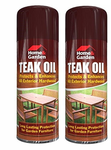 Teak Oil Spray Indoor Outdoor Garden Furniture Decking Hardwood/Softwood Protection Care 400ml New Wilsons Direct (2)