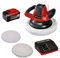 Einhell Akku-Autopoliermaschine CE-CB 18/254 Li Power X-Change (Li-Ion, 18 V, 2.500 U./Min, Überlastschutz, inkl. 1x Textil-Polierhaube, 1x Synthetik-Polierhaube, 5,2 Ah Akku und Fastcharger)