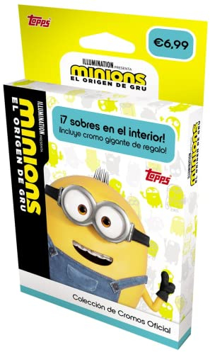 Topps Minions Rise of Gru Sticker-Kollektion - Deckbox