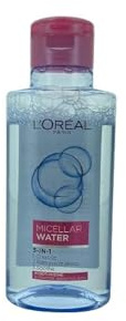 L'Oreal Paris Micellar Water 3-in-1 Makeup Remover for Normal to Dry Skin 95 ml
