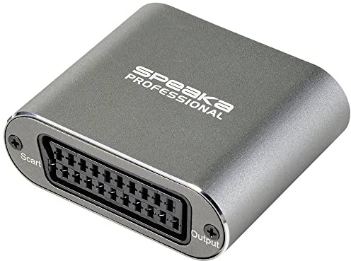 SpeaKa Professional Skärm Konverter SP-HSC-200 [HDMI - SCART] 3840 x 2160 Pixel