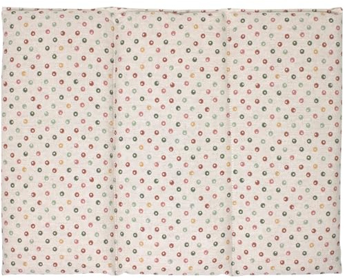 Cuscino con semi di farro bio - 40x30-3 compartimenti - pois - Cotone Bio - Cuscino termico