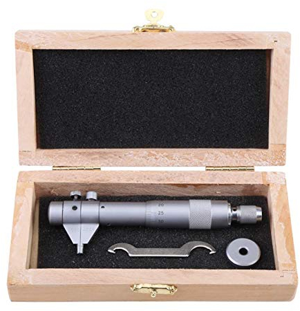 Bügelmessschraube 5-30mm Reichweite 0.02mm Mikrometer Messen Bremssattelanzeigegenauigkeit innerhalb der Mikrometerlochbohrung Innendurchmesser Gagemesser