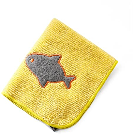 IOIUSKKU Paño de Cocina Grueso Absorbente para Colgar en la Pared, Platos Lavables, Platos de Tela, ollas, Trapo, Suministro de Toallas para el hogar, Pez