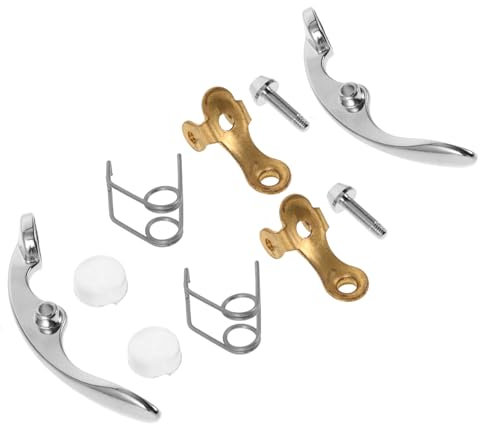 Gatuida 10pcs Trumpet Valve Repair Kit Water Key Assembly, Spring, Screws, and Corks, Small Size Instrument Accessory Set for Trumpet Maintenance and Replacement