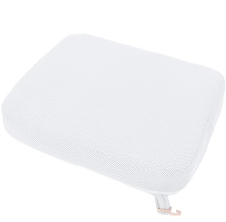 ciciglow Duschdyna, Duschstolsdyna för Förflyttningsbänkar, Badkarsstolsdyna för äldre, Snabbtorkande och Tvättbar Duschsitsmatta (WHITE)