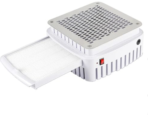 Filtro Aspiratore Unghie Professionale Aspiratore For Polvere Unghie Con Filtro Incorporato, Aspirapolvere Da Tavolo In Gel, Manicure(PLUG (100-110V))