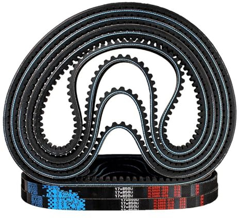 Trapezoidales Correas BX/17X Tipo 17X1270~1676mm Alambre Duro Accionamiento Goma Anillo Interior Accionamiento Industrial Largo Maquinaria Agrícola Correa Dentada V Correa(17X1549 mm Li)