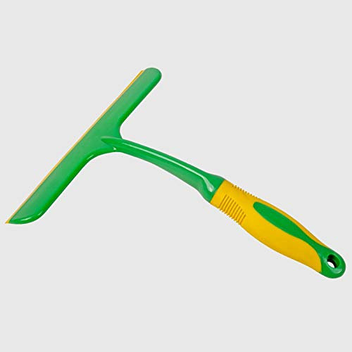 La Briantina Tergivetro John per Pulizia Vetri e Specchi SPA02426A con Gomma, Impugnatura Antiscivolo, Larghezza 22 cm