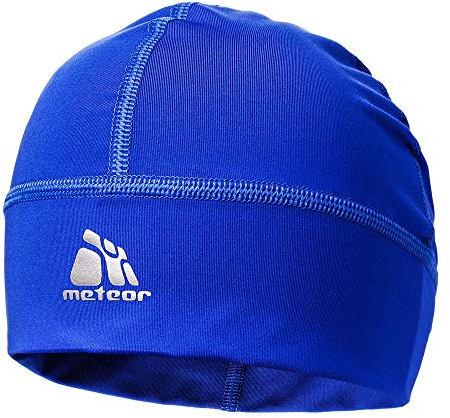 meteor Mütze unter Helm Jagd-Kappen für Herren Shadow Mütze mit Silberionen Kinder Winddicht Skull Cap Mütze Fahrrad Helm Kopfbedeckung Laufen Ski-Fahren Snowboard Joggen Damen Unterziermütze Blau