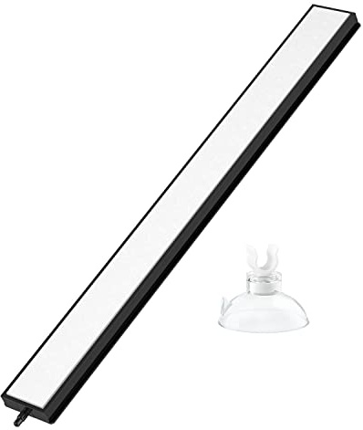 Pawfly Aquarium 12 Inch Air Stone Bar Bubble Diffuser Release Tool with Suction Cup Clip Accessory for Air Pumps DWC Systems Fish Tanks and Small Garden Ponds