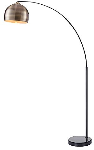 Teamson Home VN-L00010AB-EU Lampadaire, Métal, 40 W, Noir