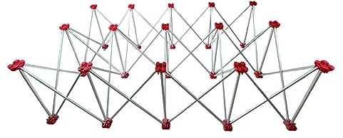Établi Pliable Extensible 230x119x75 cm – Table de Travail Pro pour Carreleurs – pour Carreaux Grands Formats – Montage Facile – Structure Robuste –