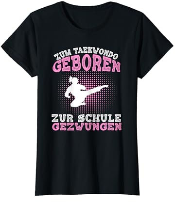 Taekwondo Damen Kampfsport Training Schule Mädchen Taekwondo T-Shirt