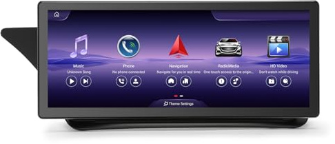 Erisin 10.25 Android 14 4GB+64GB Radio de Coche Estéreo Navegación de Automóvil para Mercedes Clase E W207 / C207 / A207 NTG 4.0 Soporta IPS Pantalla COMAND OEM CarPlay Android Auto Bluetooth WiFi