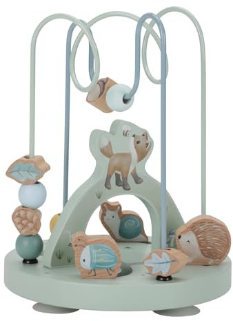 Little Dutch 7248 FSC Holz Aktivitätsspirale Motorikschleife - Forest Friends