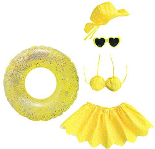 Porch Duck Clothes, Cute Duck Costume, Festive Style Cosplay Dress Up, Weather Resistant Decoration, Ideal for Holiday Celebrations, Photo Prop, and Event, Yellow Colored