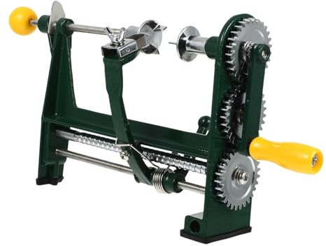 LIGIGWASH Peladora Manual de con Mango Giratorio Máquina Pelar Naranja con Corte Serrado Removedor de para Cocina y Profesional